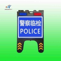 路面作業(yè)折疊警示牌現(xiàn)場(chǎng)勘察標(biāo)志牌 交通設(shè)施廠家