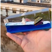 3D 移動沙流動沙畫液體材料 3D車載沙畫擺件材料 （千