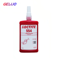 樂泰loctite554膠水 紅色耐腐蝕厭氧膠 制冷金屬管道密封膠批發(fā)