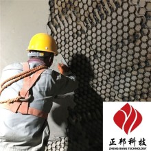 新鄉(xiāng)鋼鐵廠陶瓷耐磨料施工